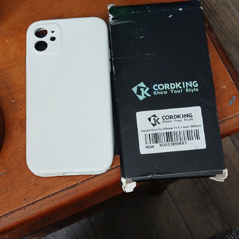 White Square Case for iPhone 11